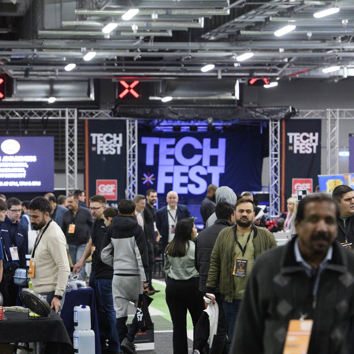 GSF Car Part’s TechFest event at Wembley Stadium, London.
