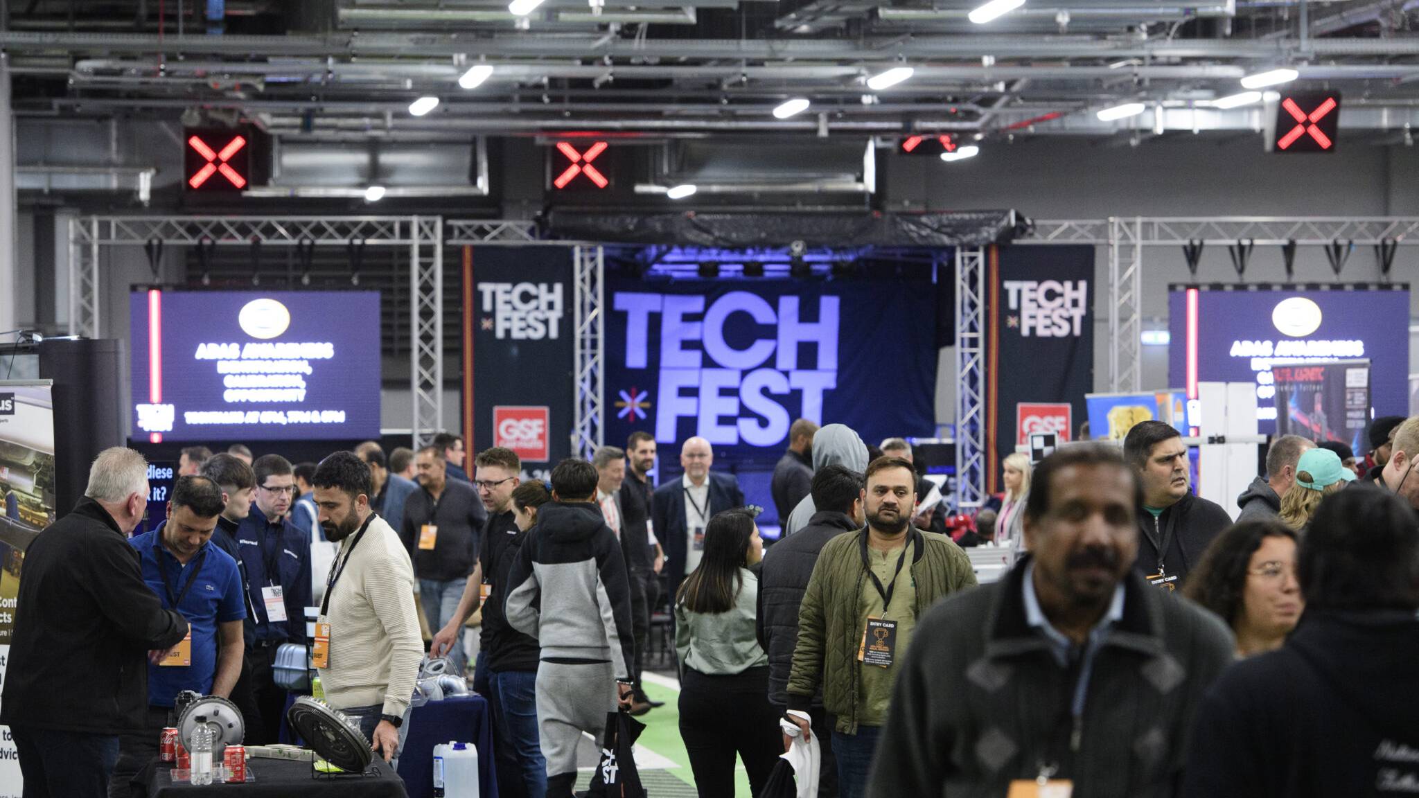 GSF Car Part’s TechFest event at Wembley Stadium, London.