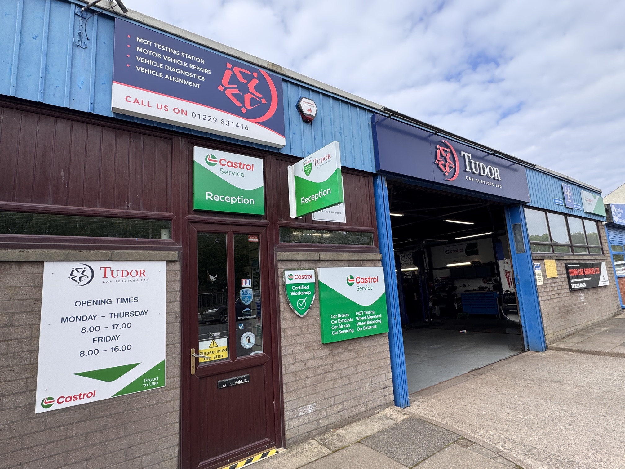 Tudor Car Services Garage - online booking system for independent garages