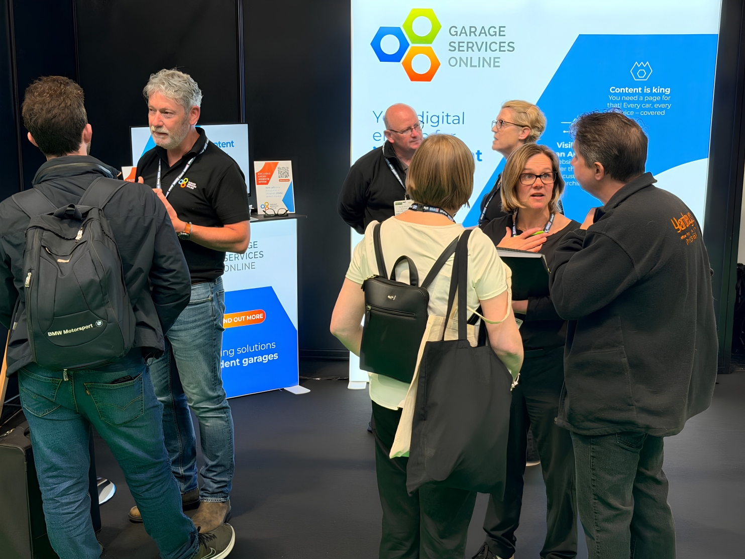 digital marketing for independent garages - A surge in word-of-mouth recommendations saw record numbers on the Garage Services Online stand at last week’s UK Garage & Bodyshop Event